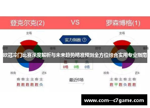 欧冠冷门比赛深度解析与未来趋势精准预测全方位综合实用专业指南